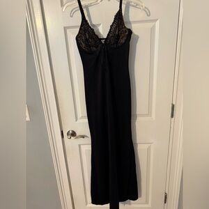 Popilush Black Lace Shaping Slip Dress – Size Small – Like New